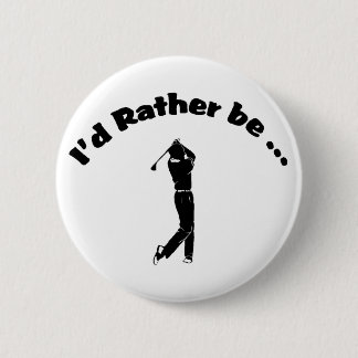 Badge Rond 5 Cm Golf
