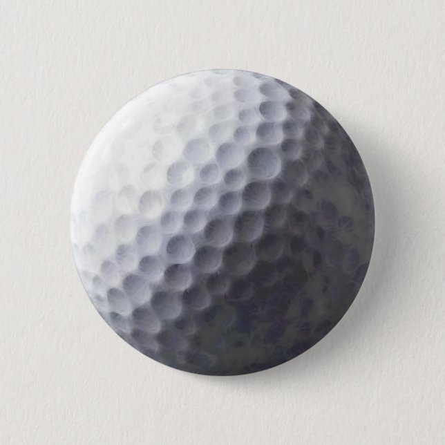 Badge Rond 5 Cm Golf Ball Sports Bouton Design (Devant)