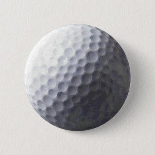 Badge Rond 5 Cm Golf Ball Sports Bouton Design