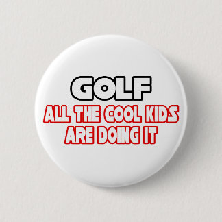 Badge Rond 5 Cm Golf...Cool Kids