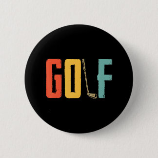 Badge Rond 5 Cm Golf Lover Golf Golf Golf Golf Golf Golf