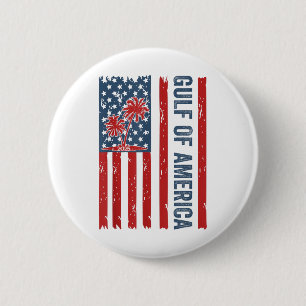 Badge Rond 5 Cm Golfe Des Etats-Unis Est 2025 Funny Golfe D'Usa Am