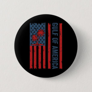 Badge Rond 5 Cm Golfe Des Etats-Unis Est 2025 Funny Golfe D'Usa Am