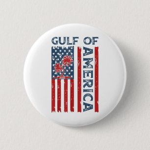 Badge Rond 5 Cm Golfe Des Etats-Unis Est 2025 Funny Golfe D'Usa Am