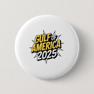 Badge Rond 5 Cm Golfe Des États-Unis Palmier Usa 2025 America F