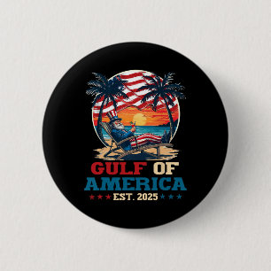 Badge Rond 5 Cm Golfe Des Usa Amérique Mexique Golfe Est 2025 Etat