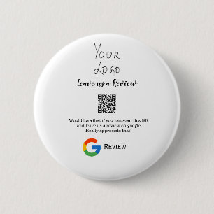 Badge Rond 5 Cm Google examen logo de l'entreprise Analyser QR exa