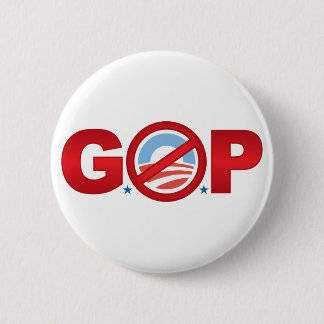 Badge Rond 5 Cm GOP - Bouton de Nobama