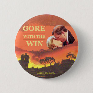 Badge Rond 5 Cm Gore le bouton de BAISER