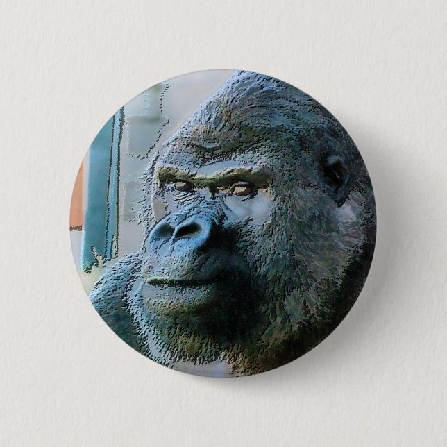 BADGE ROND 5 CM GORILLAS (Devant)