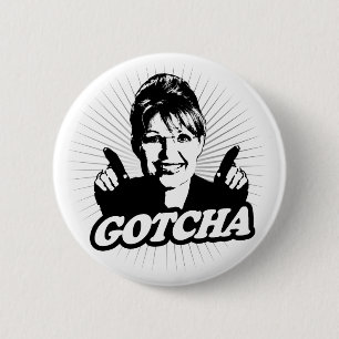 Badge Rond 5 Cm Gotcha bouton de journalisme