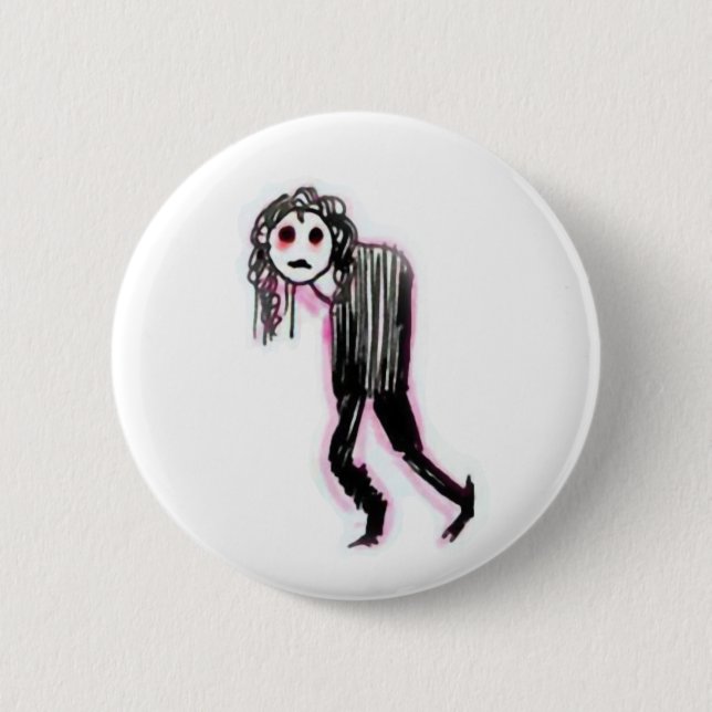 Badge Rond 5 Cm Goth (Devant)