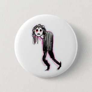 Badge Rond 5 Cm Goth