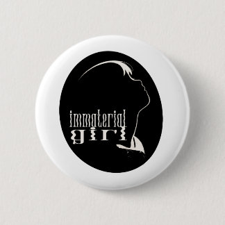 Badge Rond 5 Cm Goth Girl Aesthetic Material Girl Dead Ghost Girl
