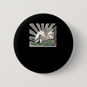 Badge Rond 5 Cm Goth Girl Whimsigoth Fairy Oversize