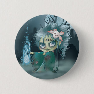 Badge Rond 5 Cm Gothique mort