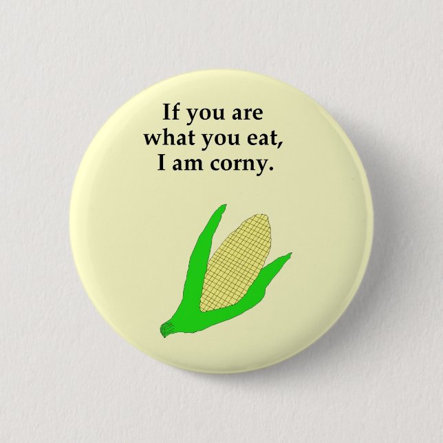 Badge Rond 5 Cm Goupille bébête (Devant)