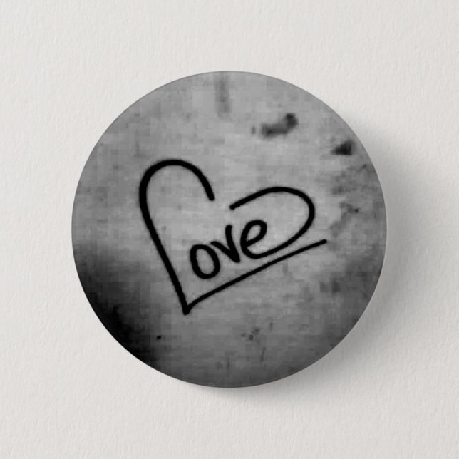 Badge Rond 5 Cm goupille d'amour (Devant)
