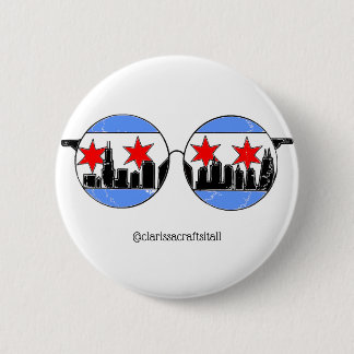 Badge Rond 5 Cm goupille de chicaGOggles