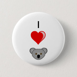 Badge Rond 5 Cm goupille de koala