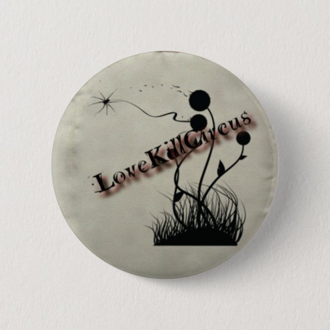 Badge Rond 5 Cm goupille de lovekillcircus (Devant)