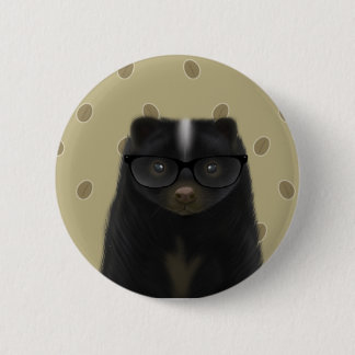 Badge Rond 5 Cm Goupille de mouffette