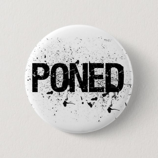 Badge Rond 5 Cm Goupille de PONED (Devant)