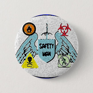 Badge Rond 5 Cm Goupille de sécurité