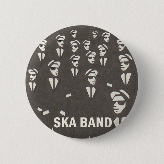 Badge Rond 5 Cm goupille de ska (Devant)