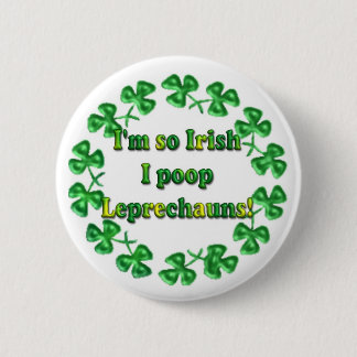 Badge Rond 5 Cm Goupilles humoristiques irlandaises de boutons du