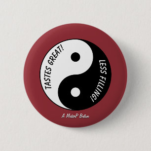 Badge Rond 5 Cm Goûts superbes / moins complets - Bouton MisterP