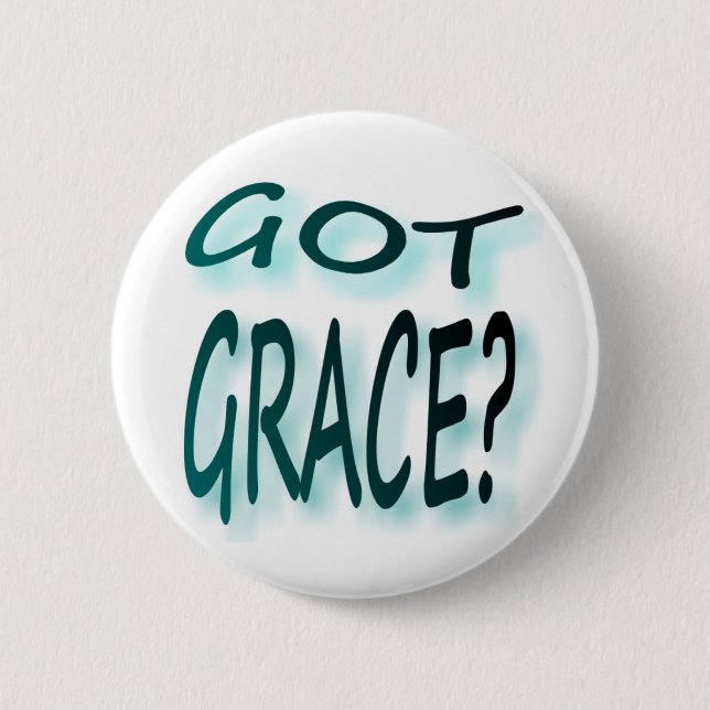 Badge Rond 5 Cm Grâce obtenue (Devant)