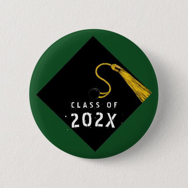 Badge Rond 5 Cm Graduation 2025 Collectible (Devant)