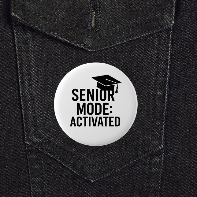 Badge Rond 5 Cm Graduation cap citation drôle (Créateur téléchargé)