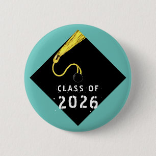 Badge Rond 5 Cm Graduation Keepsaké cadeau