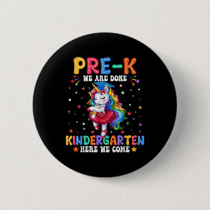 Badge Rond 5 Cm Graduation préscolaire 2025 Pre-k Graduate Girls U