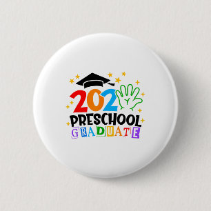 Badge Rond 5 Cm Gradué Préscolaire 2025 Cl De 2025 Enfants