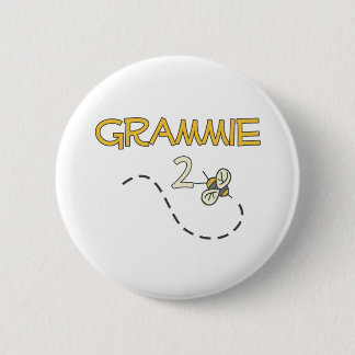 Badge Rond 5 Cm Grammie 2 Bee