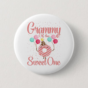 Badge Rond 5 Cm Grammy De La Douce Une Famille Correspondant 1Er