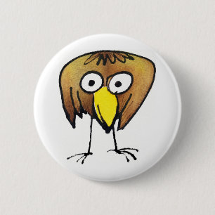 Badge Rond 5 Cm Grand bouton de birdie