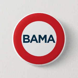 Badge Rond 5 Cm Grand bouton d'Obama