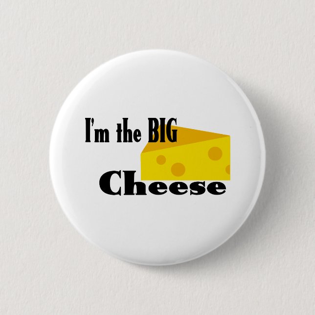 Badge Rond 5 Cm Grand fromage (Devant)