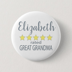 Badge Rond 5 Cm Grand grand grand grand public 5 étoiles