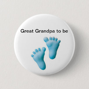 Badge Rond 5 Cm Grand grand-papa à être