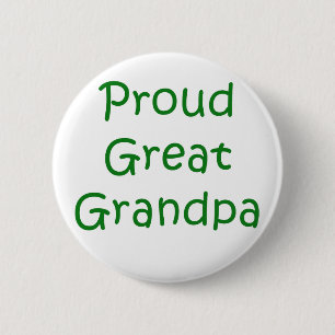 Badge Rond 5 Cm Grand grand-papa fier