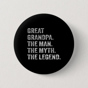 Badge Rond 5 Cm Grand grand-père mythe Légende Fête des pères de N