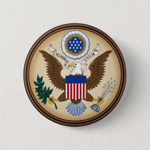 BADGE ROND 5 CM GRAND JOINT DES ETATS-UNIS