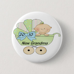 Badge Rond 5 Cm Grand-maman 2010