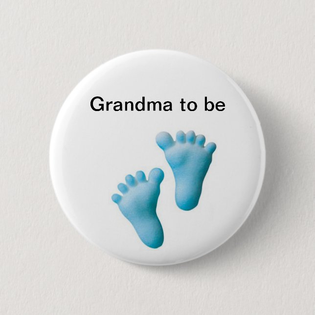 Badge Rond 5 Cm Grand-maman à être (Devant)