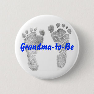 Badge Rond 5 Cm Grand-maman-à-Soyez